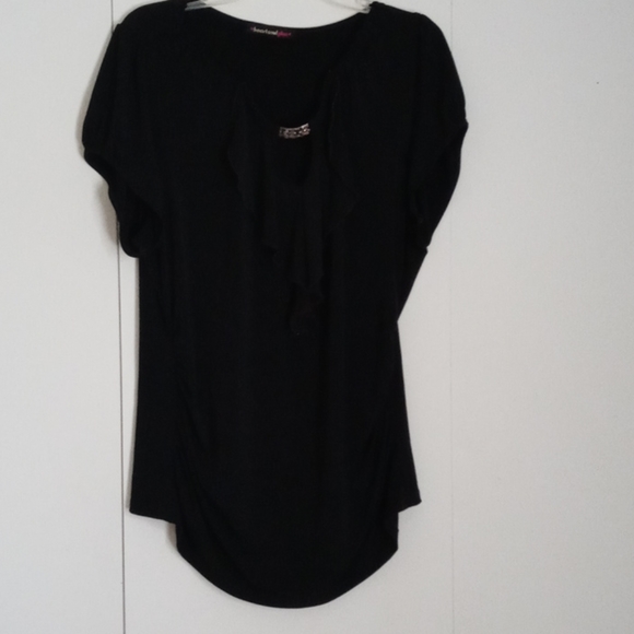 Black dress top - Picture 1 of 2